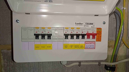 10-way consumer unit